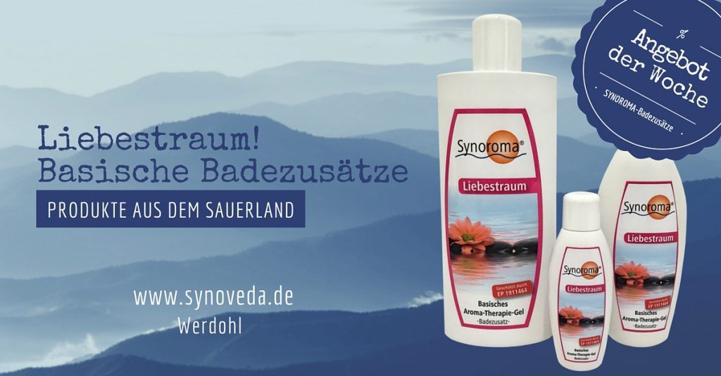 Produkte aus dem Sauerland – Basischer Badezusatz "Liebestraum"