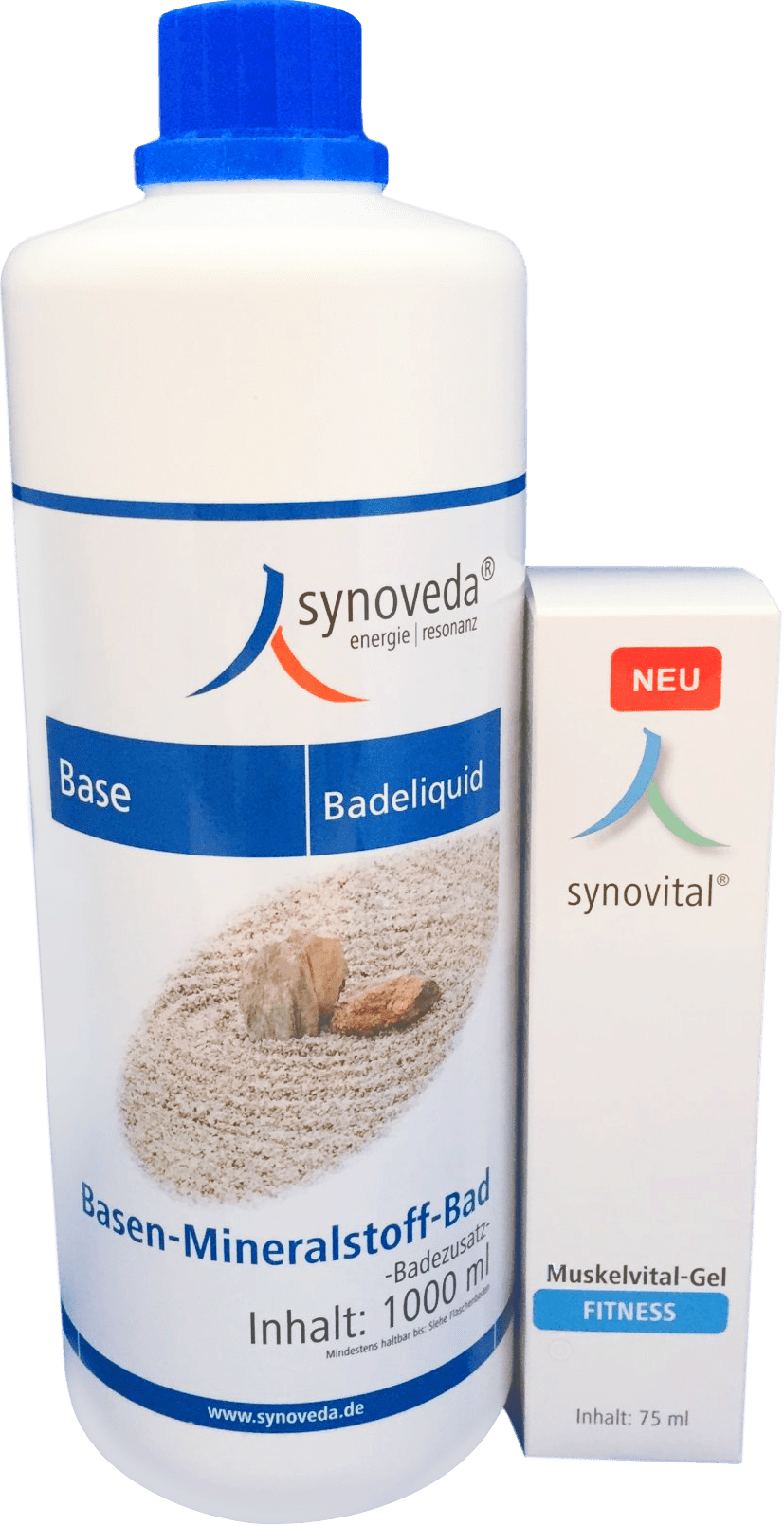 Base Badeliquid und Muskelvital-Gel „Fitness“