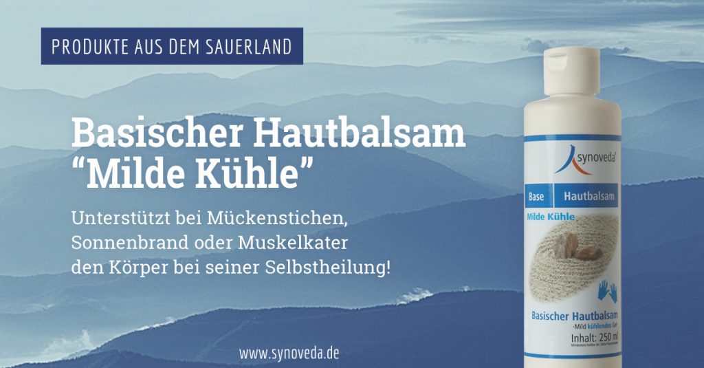 Basischer Hautbalsam "Milde Kühle"