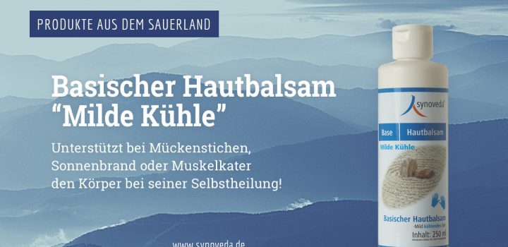Basischer Hautbalsam "Milde Kühle"
