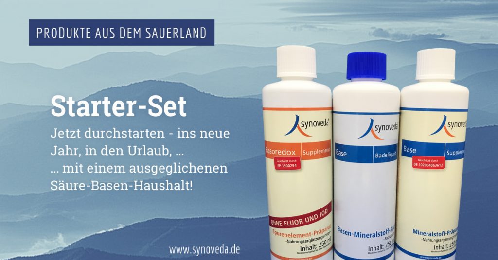 Starter-Set Synoveda - Mineralstoffe und Spurenelemente